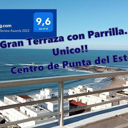 Penthouse Centrico Con Vista Al Mar, Parrilla Privada Y Terraza Espaciosa Punta del Este Exterior photo